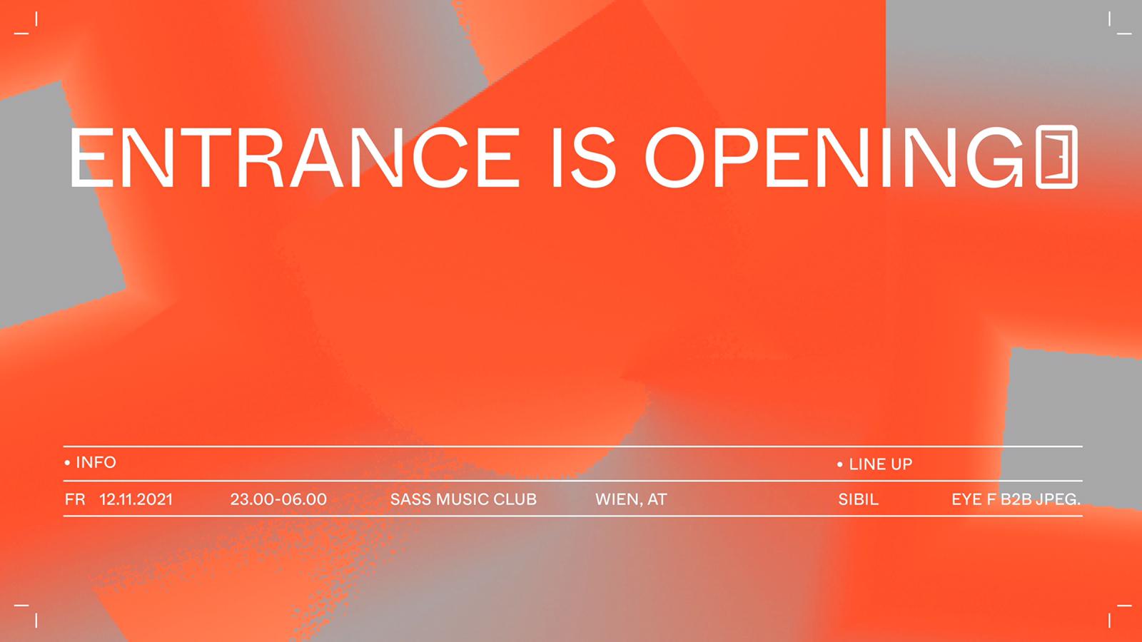 Events Wien: Entrance – Opening