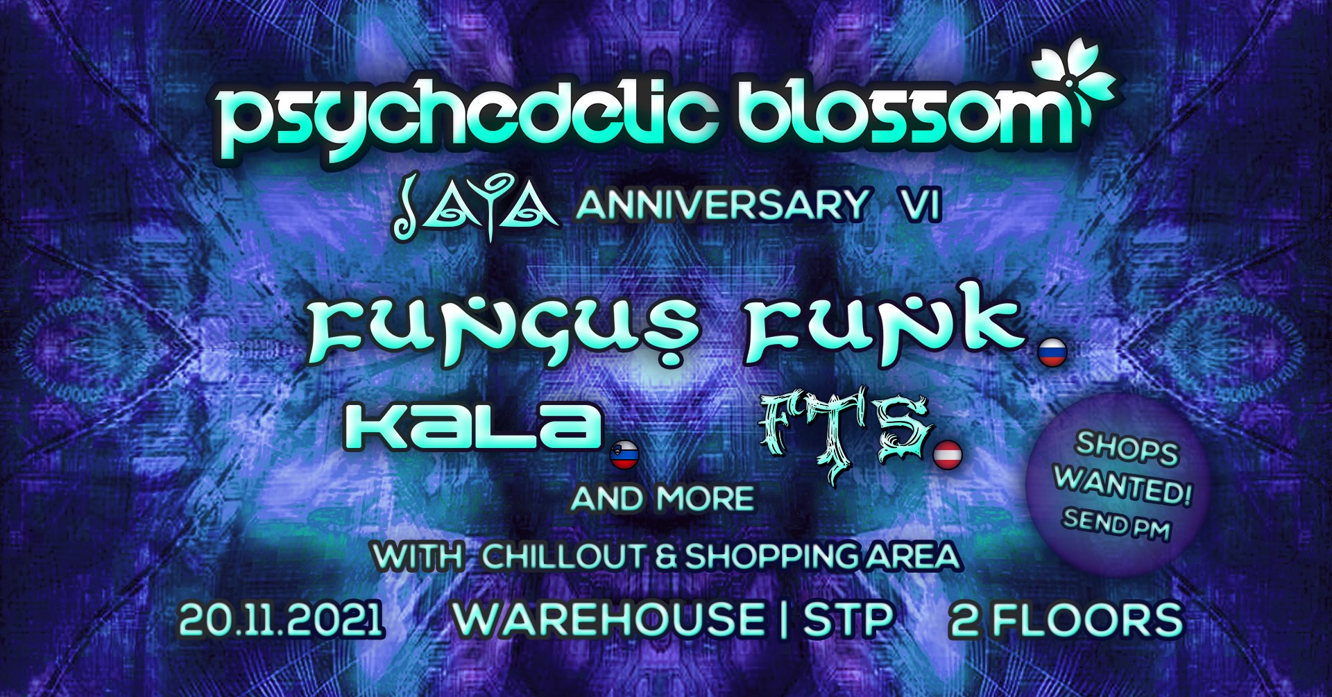 Events Wien: Psychedelic Blossom ✿ JAYA BDAY EDIT