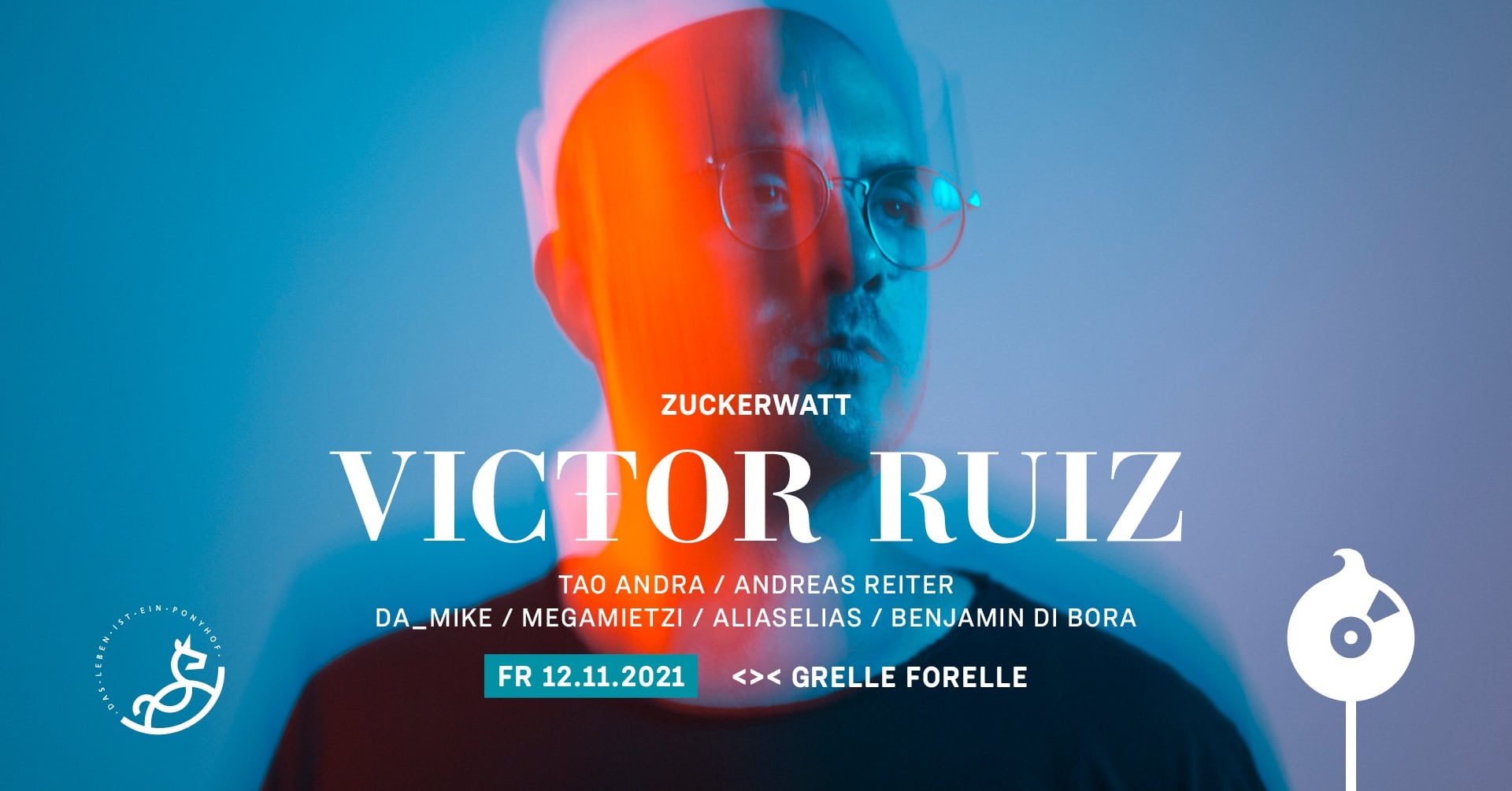 Events Wien: ZUCKERWATT w/ VICTOR RUIZ | Grelle Forelle