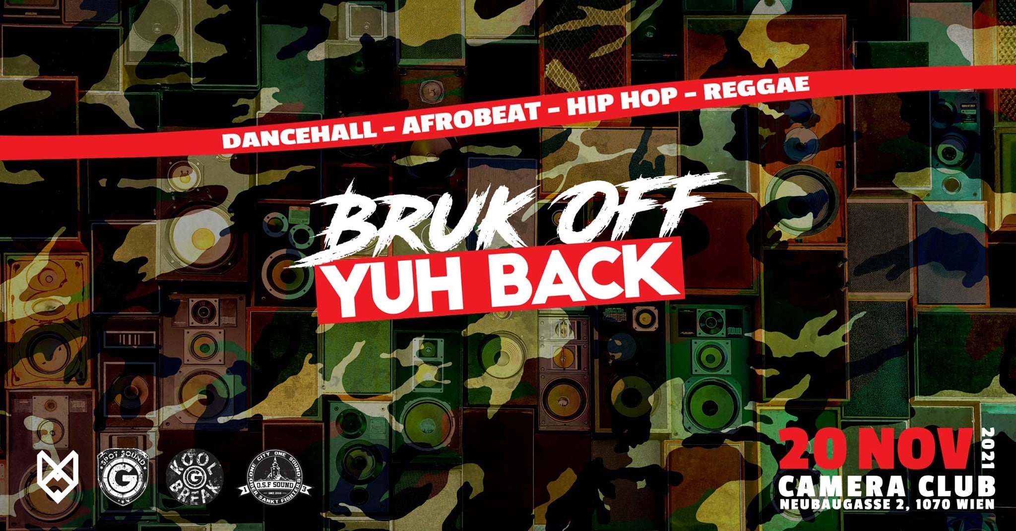 Events Wien: Bruk Off Yuh Back