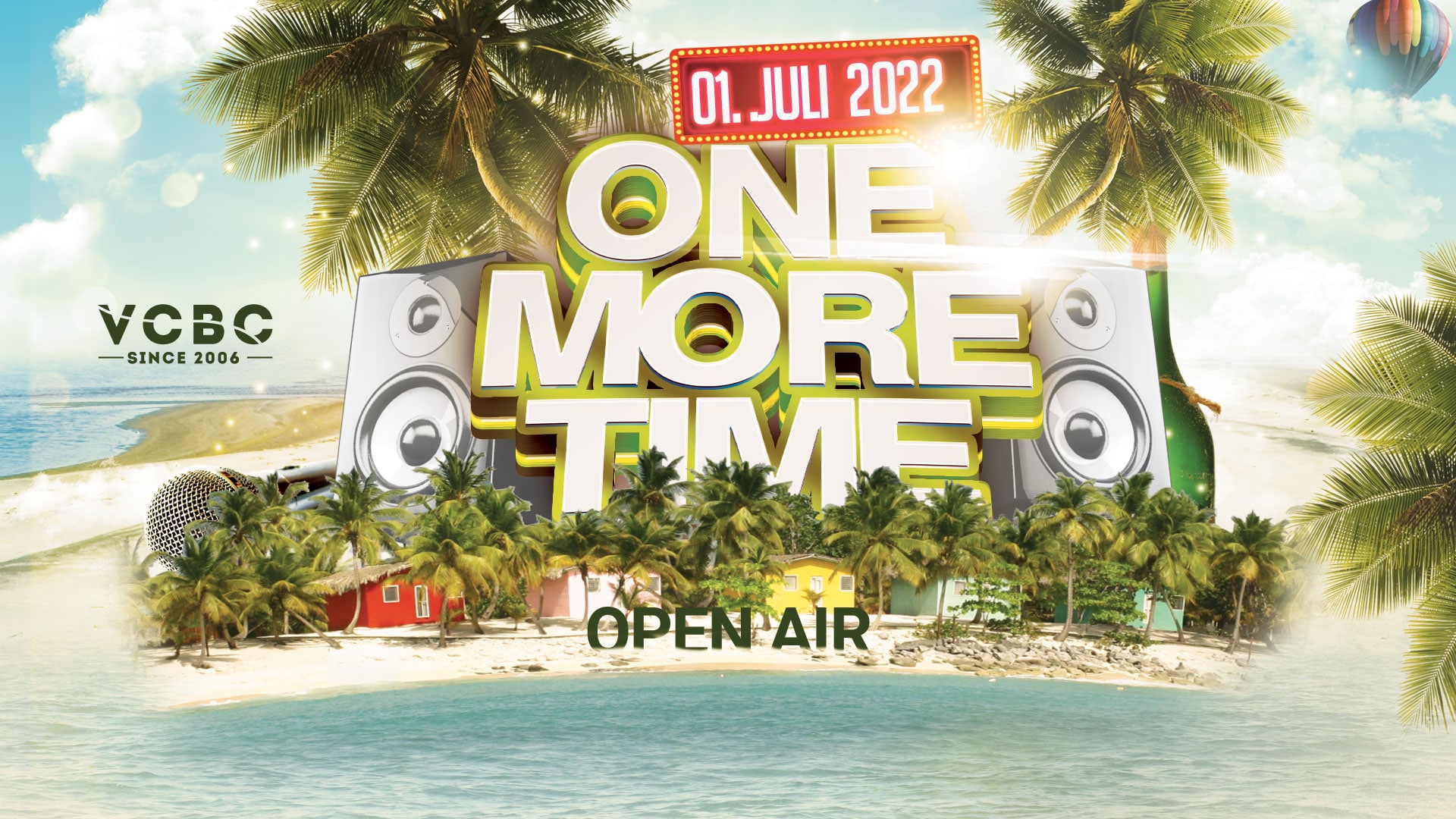 Events Wien: One More Time – OPEN AIR @Vienna City Beach Club