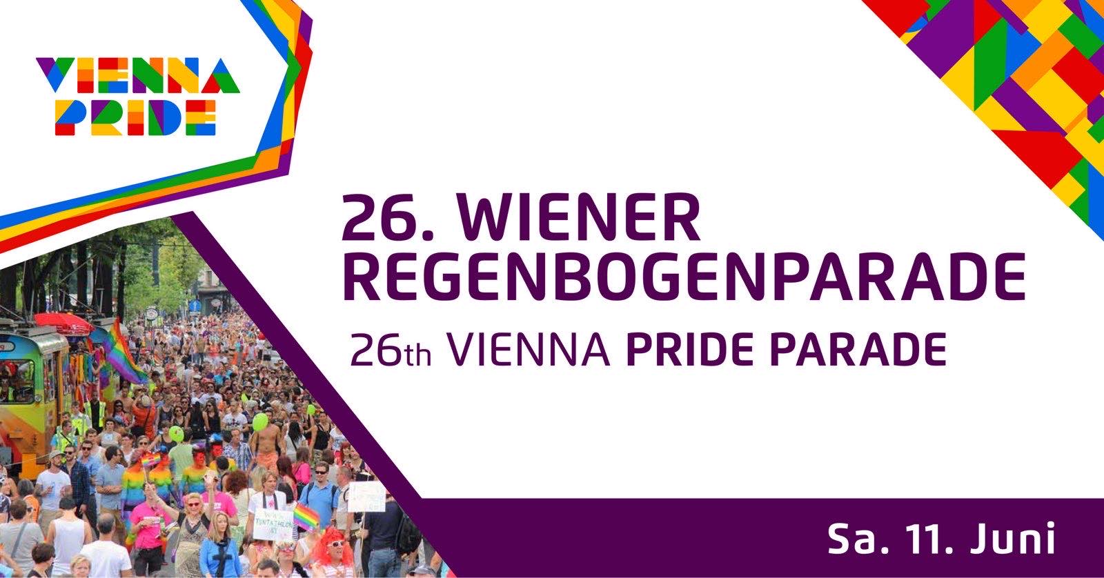 Events Wien: 26. Wiener Regenbogenparade