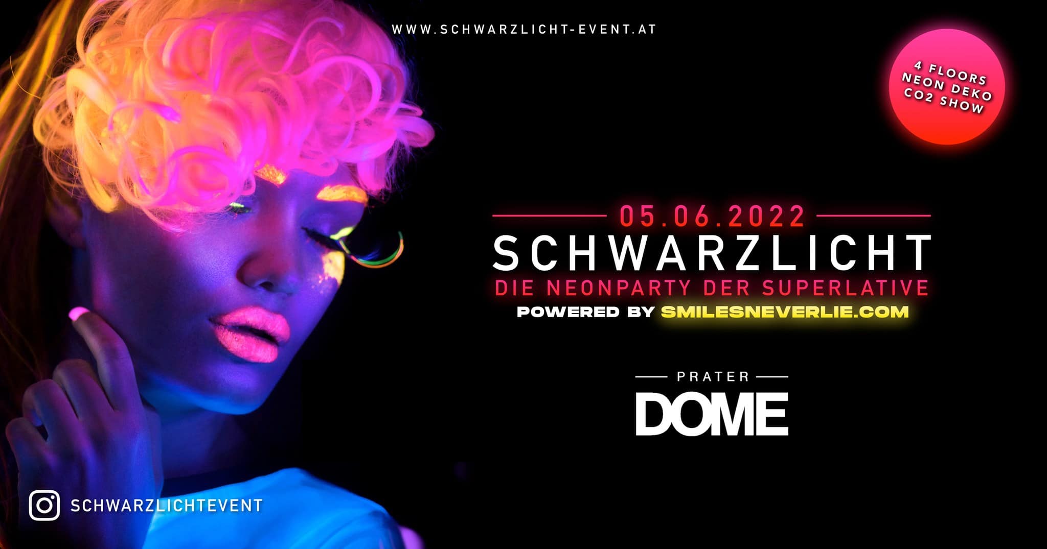 Events Wien: SCHWARZLICHT • 05.06.22 • XXL Edition