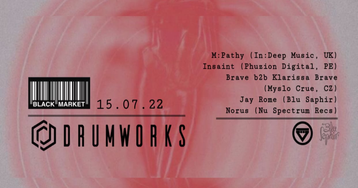 Events Wien: DRUMWORKS PRES. M:PATHY (IN:DEEP MUSIC) @ BLACK MARKET