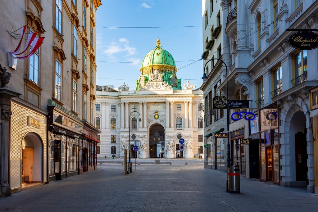 Michaelerplatz - ein Tag in Wien