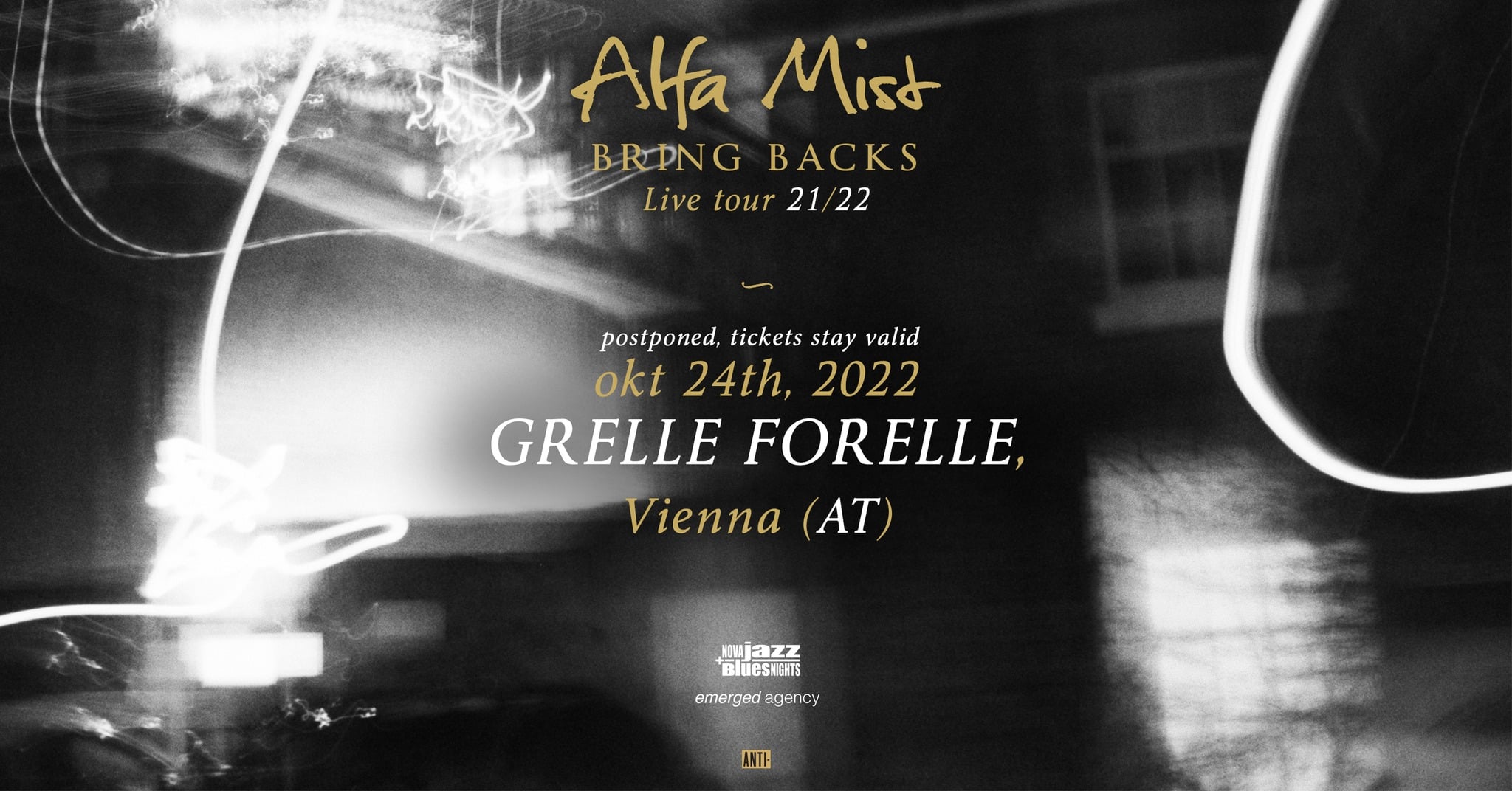 Events Wien: New Date! Alfa Mist // Wien