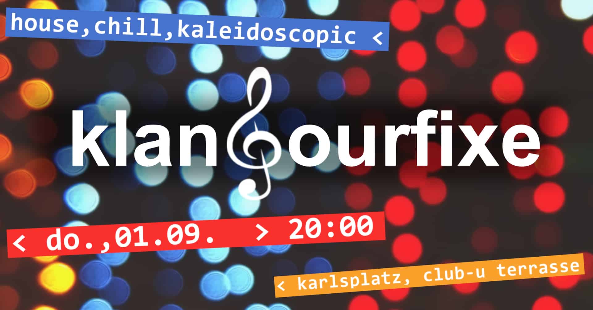 Events Wien: klangjourfixe – DJ Sets, Chillout, Drinks, Terrasse | FREE ENTRY