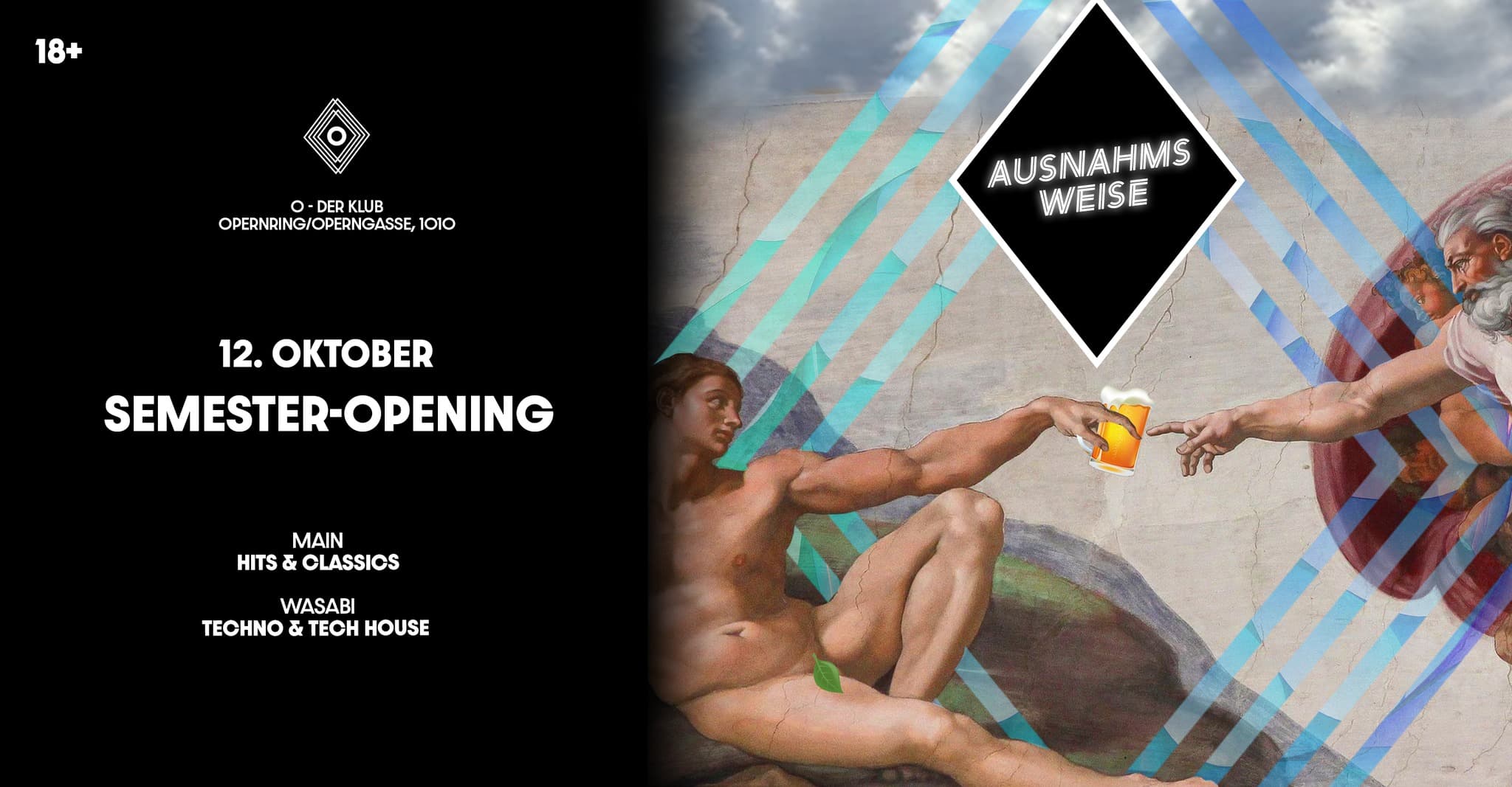 Events Wien: Semester-Opening | Ausnahmsweise | O – der Klub