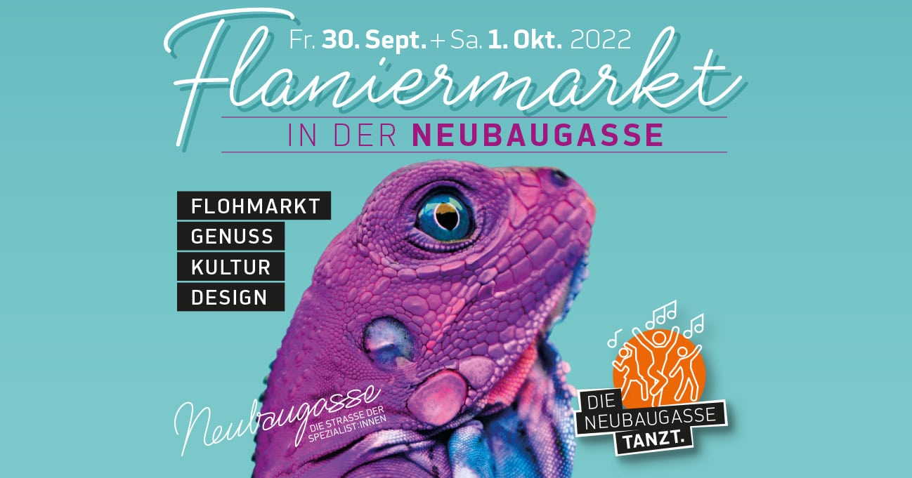 Events Wien: Flaniermarkt inkl. Flohmarkt in der Neubaugasse