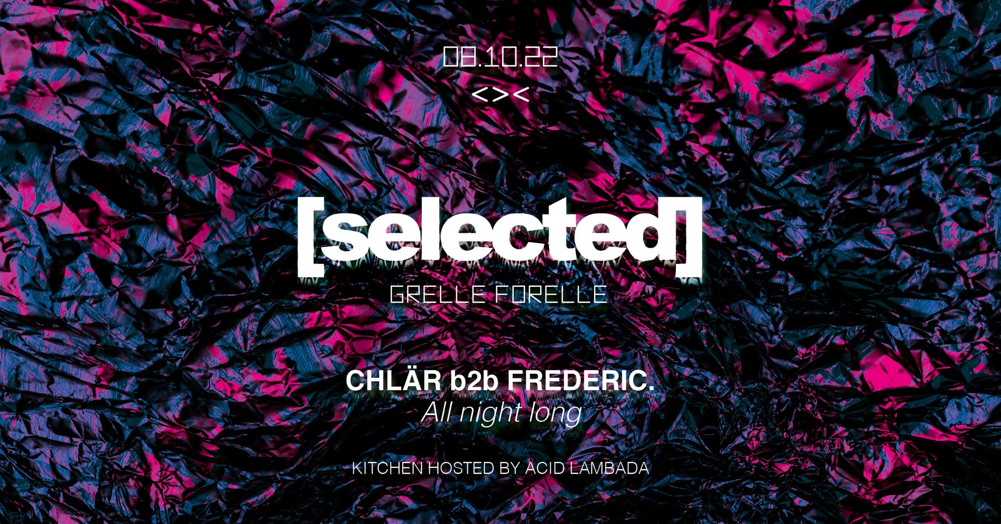 Events Wien: Chlär b2b Frederic. All Night Long | [Selected]