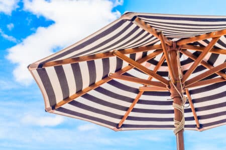 Umbrella,Pool,Chair,Deck