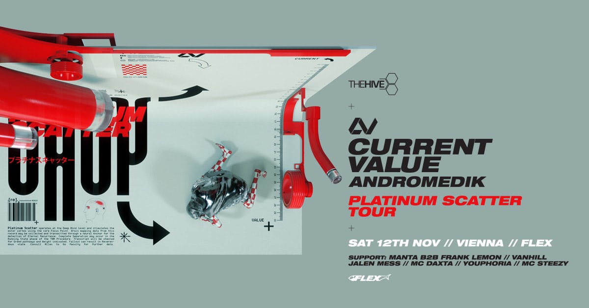 Events Wien: THE HIVE presents CURRENT VALUE & ANDROMEDIK