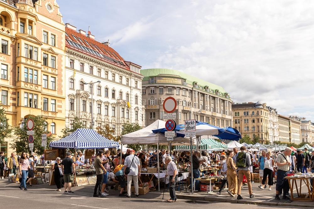 Flohmaerkte in Wien Naschmarkt