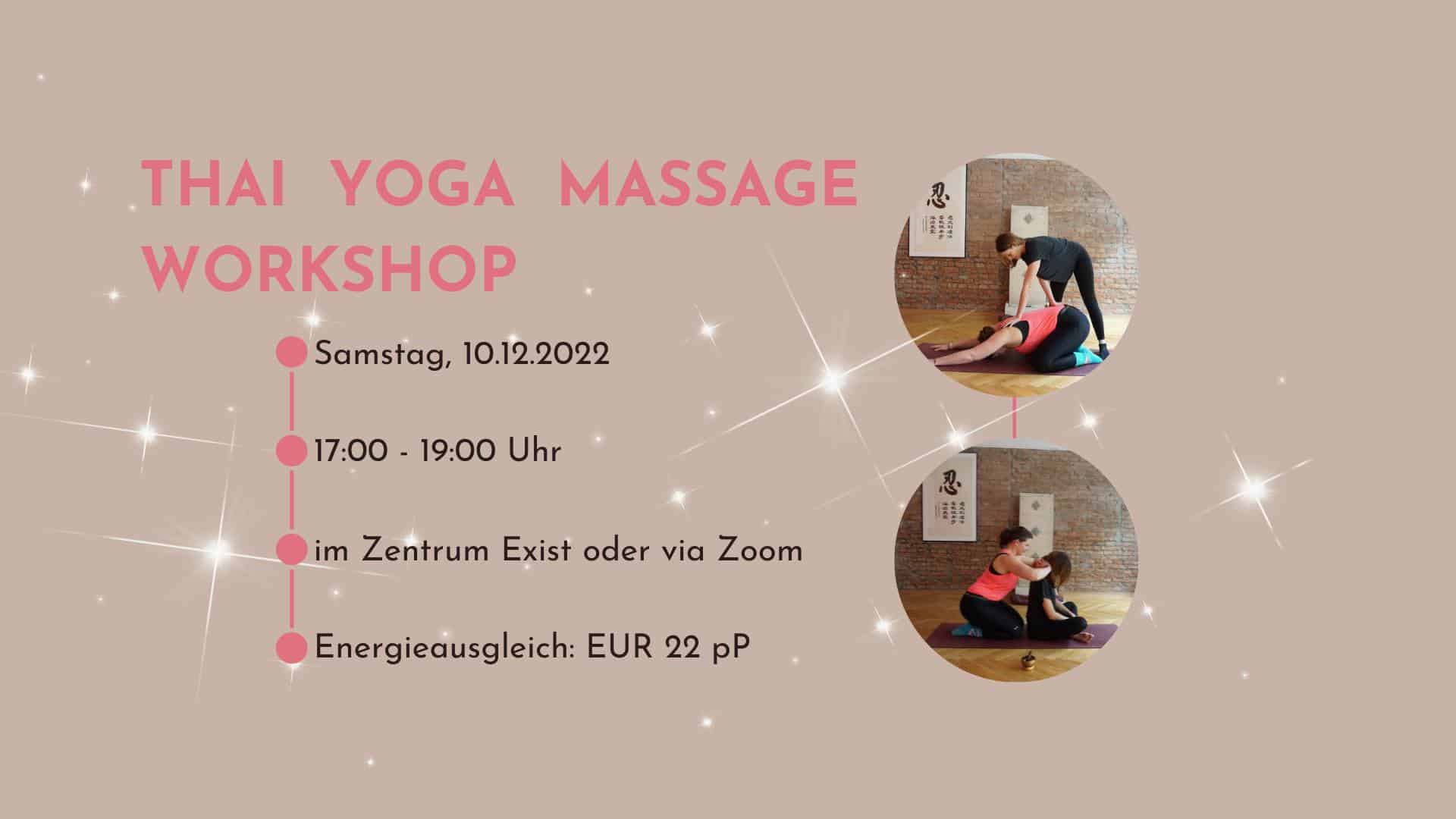 Events Wien: Thai Yoga Massage Workshop