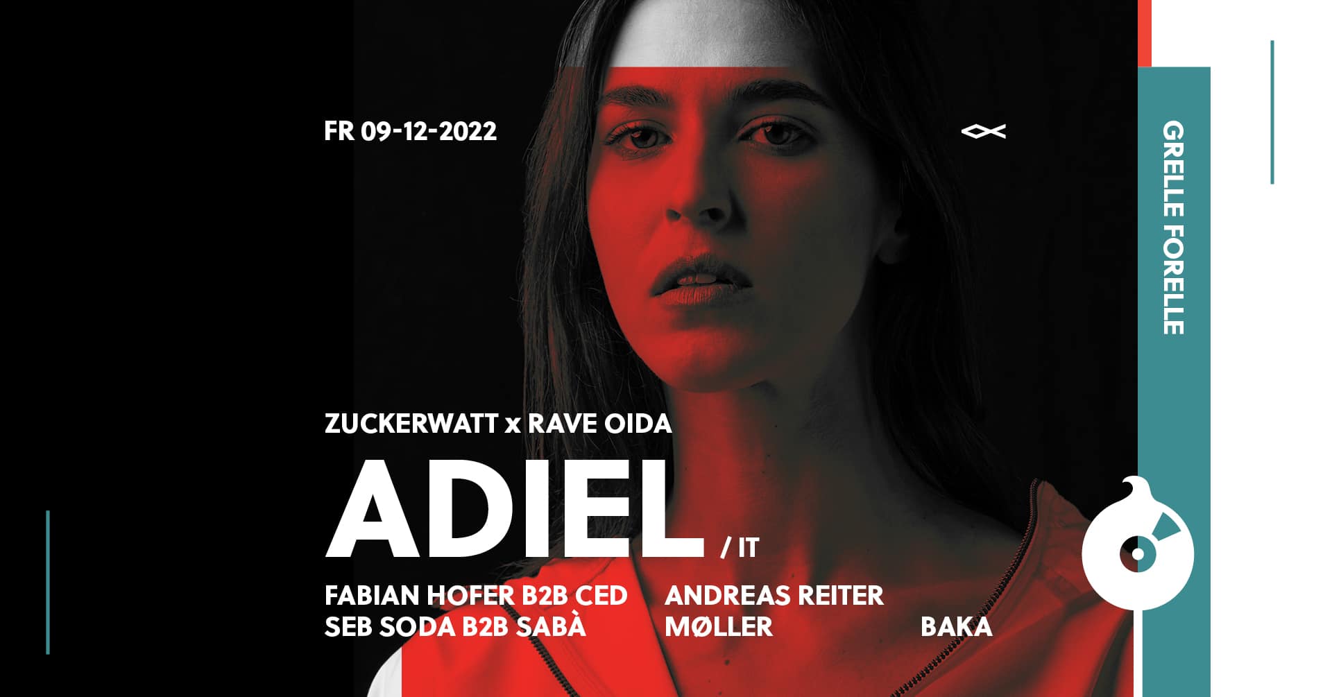 Events Wien: ZUCKERWATT w/ ADIEL | <>< Grelle Forelle