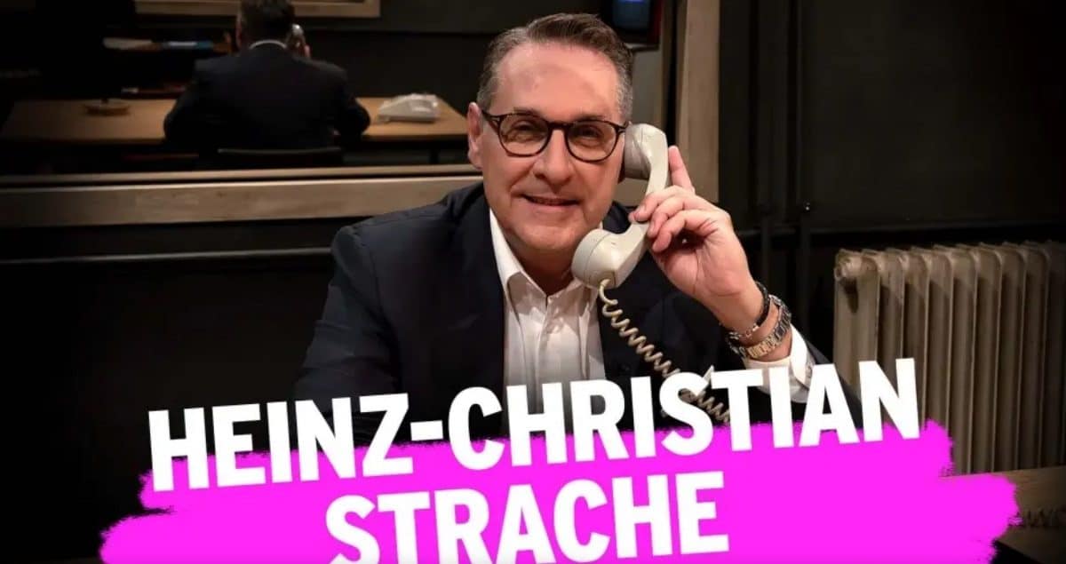 Strache in Kroemer Show