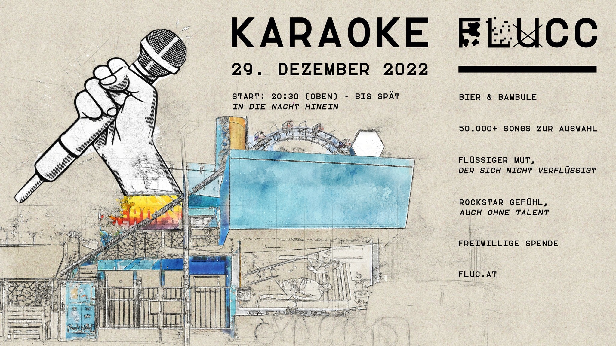 Events Wien: KARAOKE FLUCC