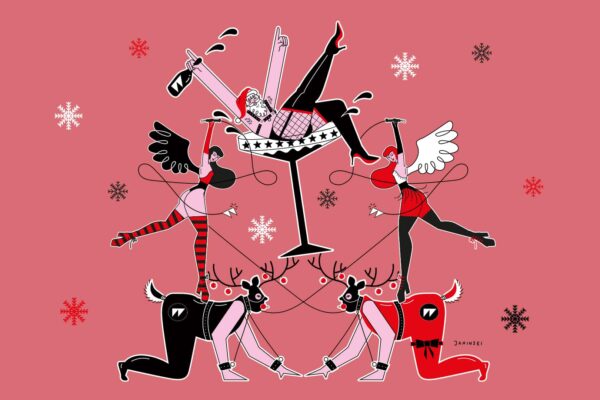 KinkyChristmas Screen Gangbang