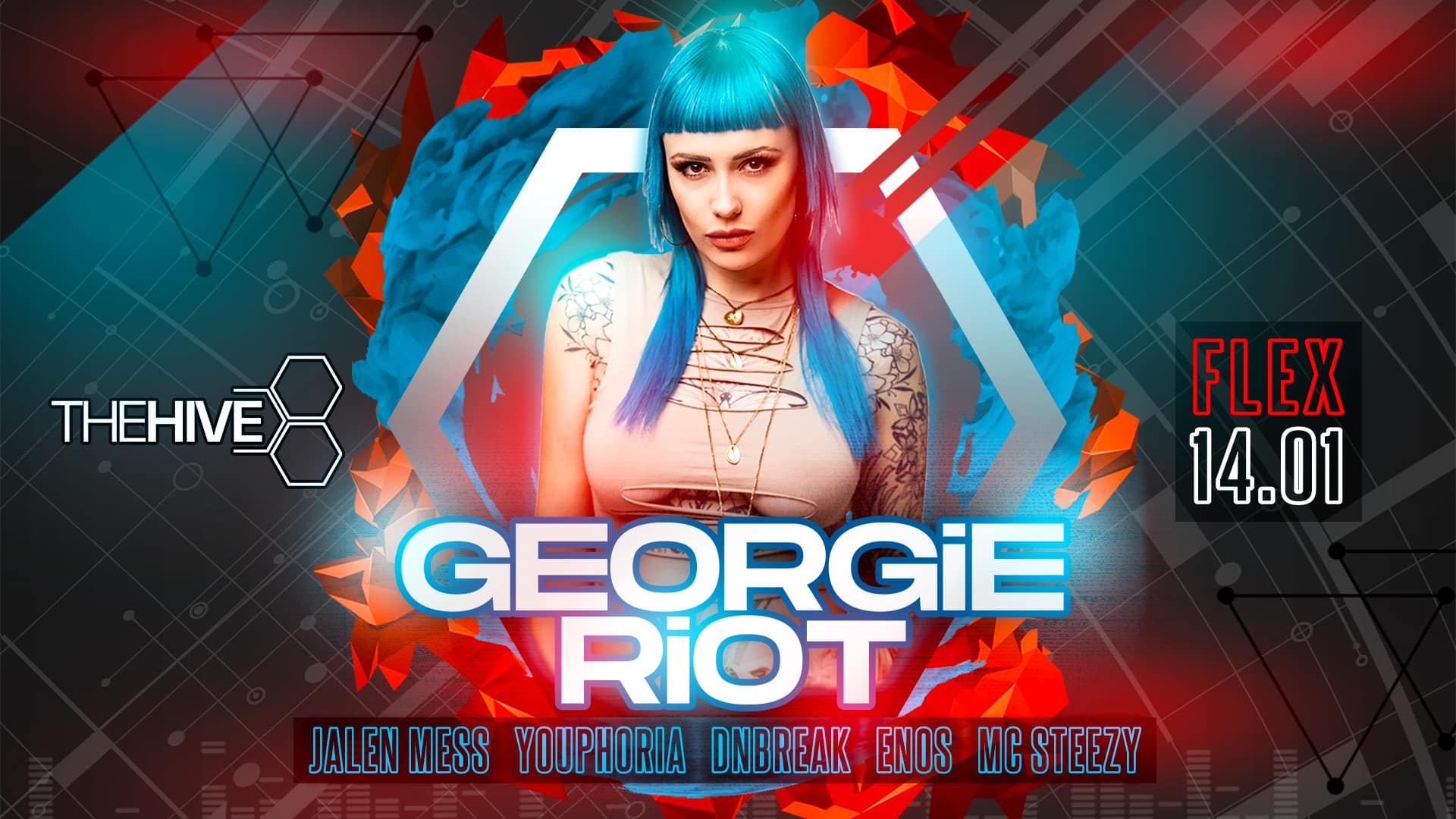 Events Wien: THE HIVE presents GEORGIE RIOT