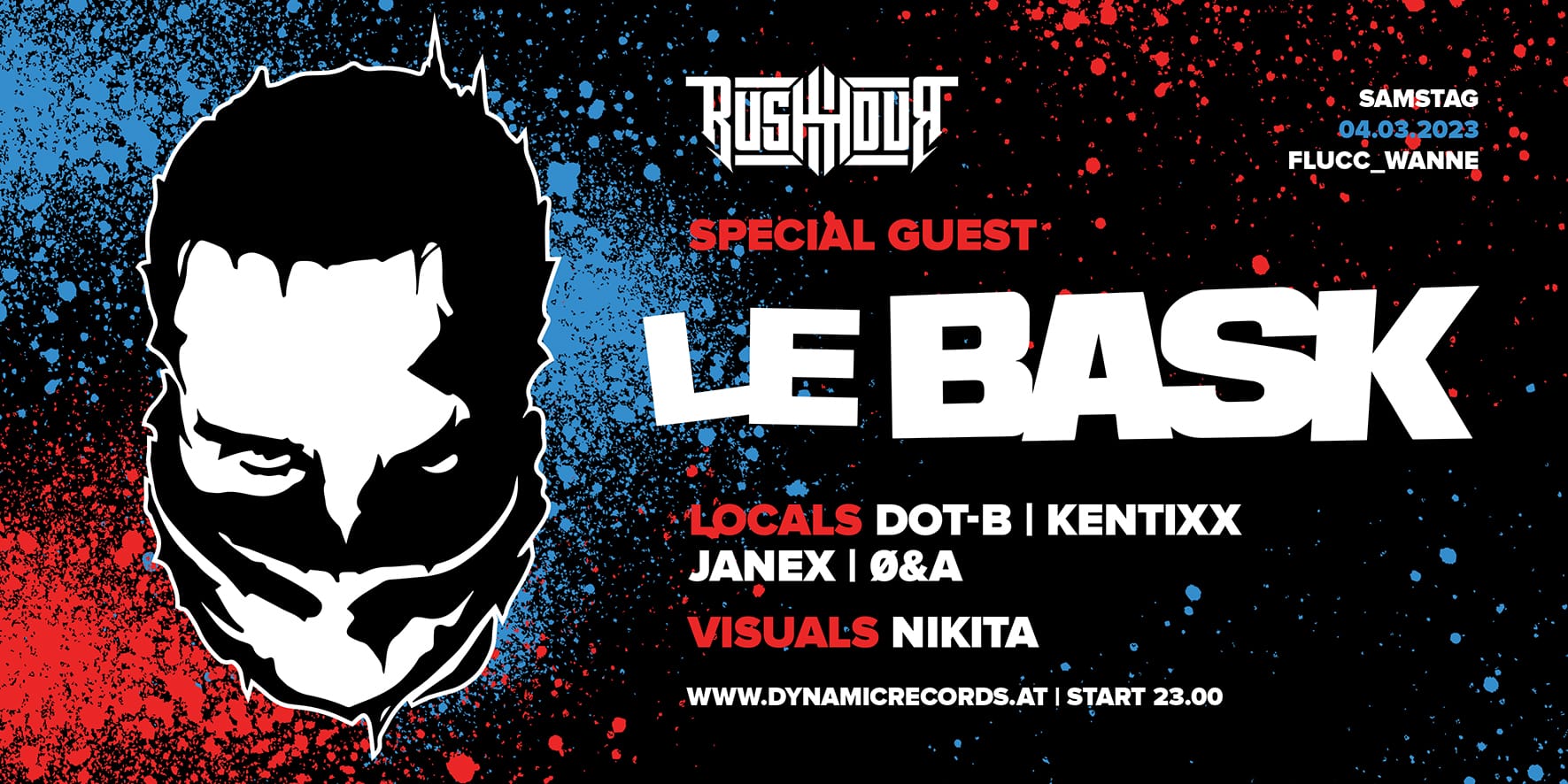 Events Wien: Rush hour reloaded pres. LE BASK <<