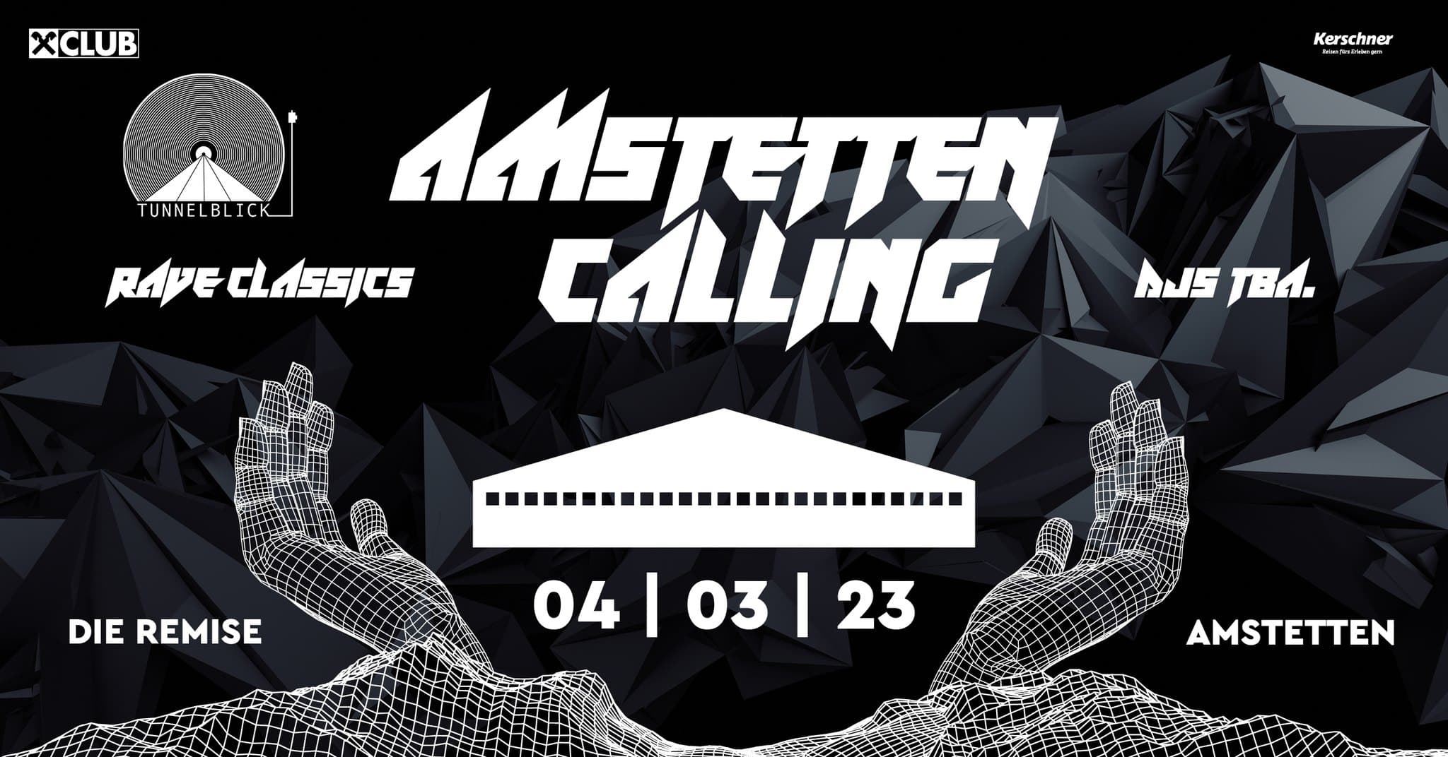 Events Wien: AMSTETTEN CALLING | 90er TECHNO RAVE | die Remise