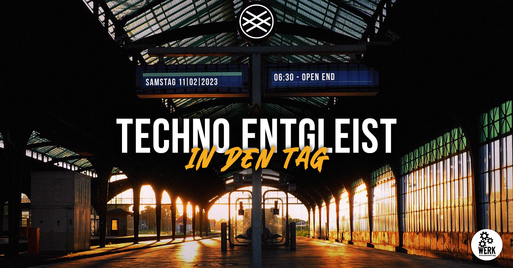 Events Wien: Techno Entgleist x In Den Tag (Special Edition)