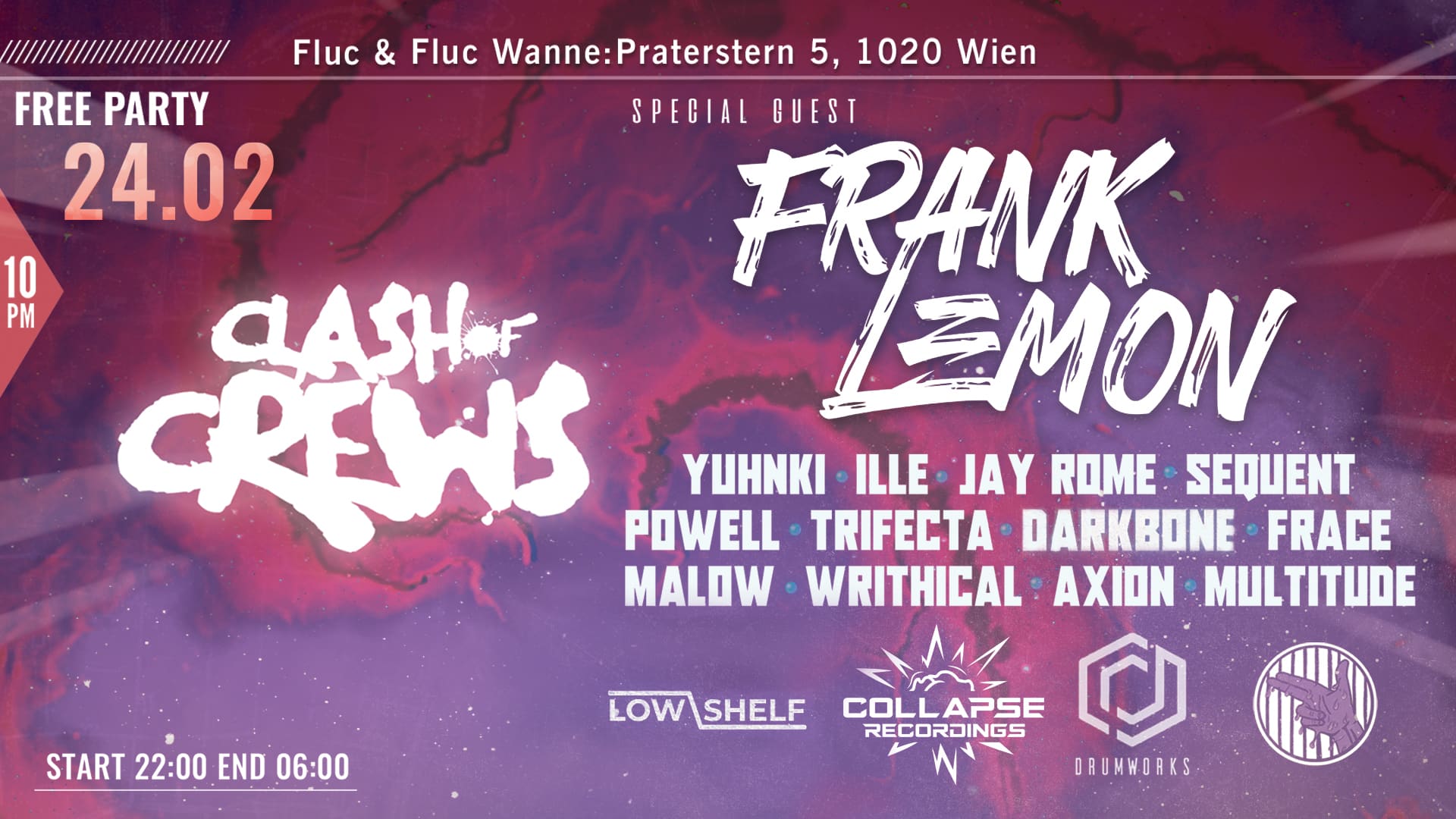 Events Wien: STRAIGHTUP Presents: Clash of Crews – FREE PARTY