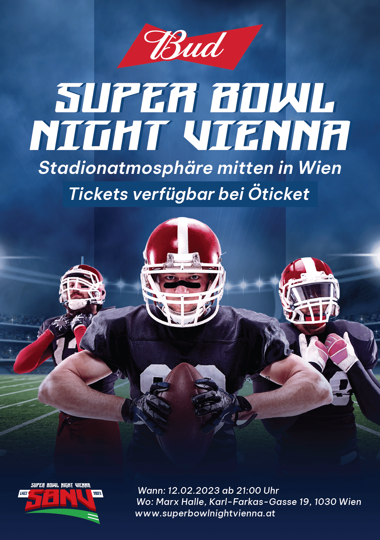 Events Wien: BUD Superbowl Night Vienna