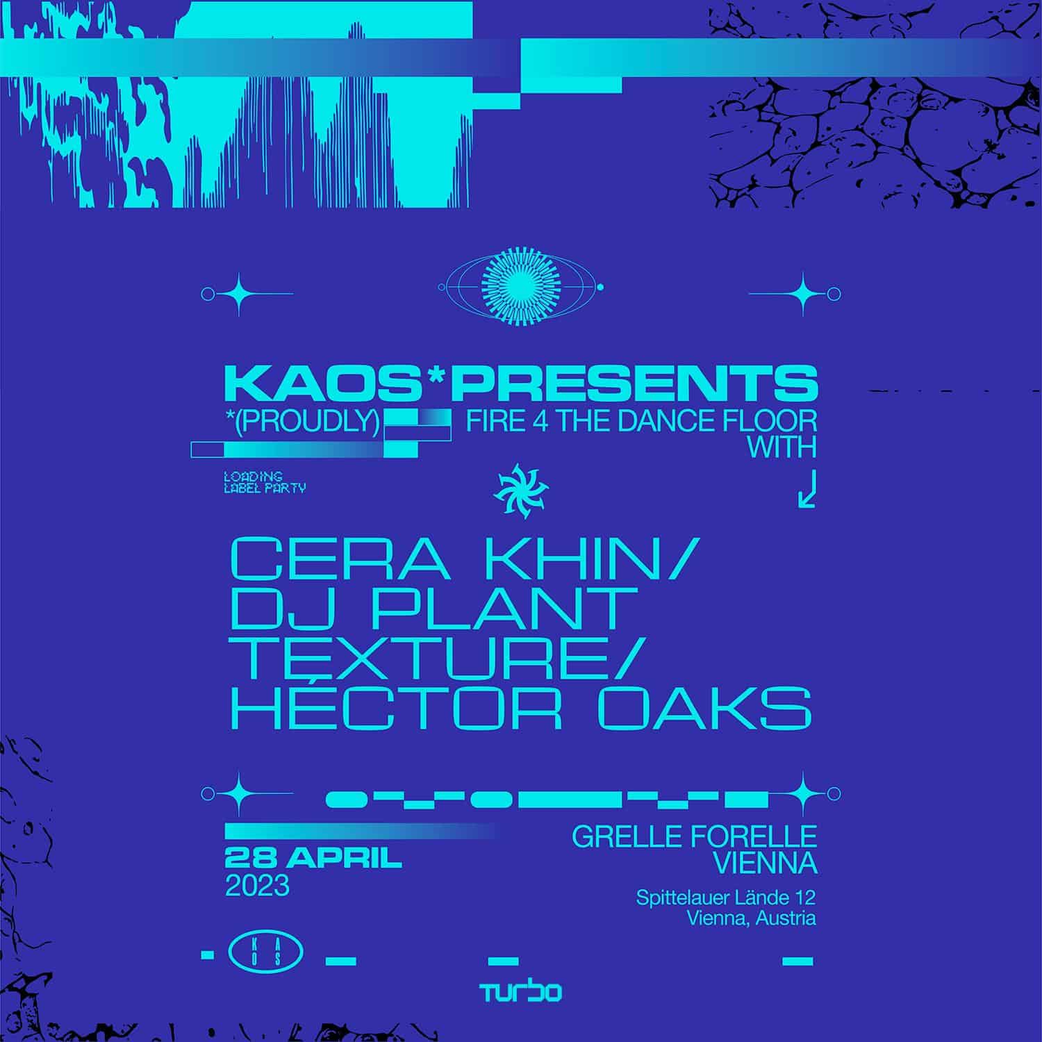 Events Wien: Hector Oaks, Cera Khin, DJ Plant Texture | KAOS