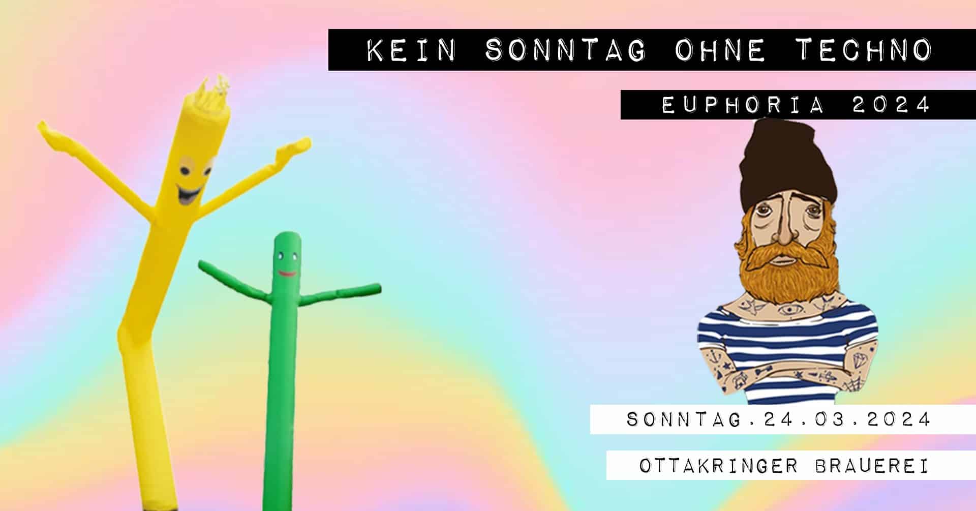 Events Wien: Kein Sonntag Ohne Techno – EUPHORIA 2024