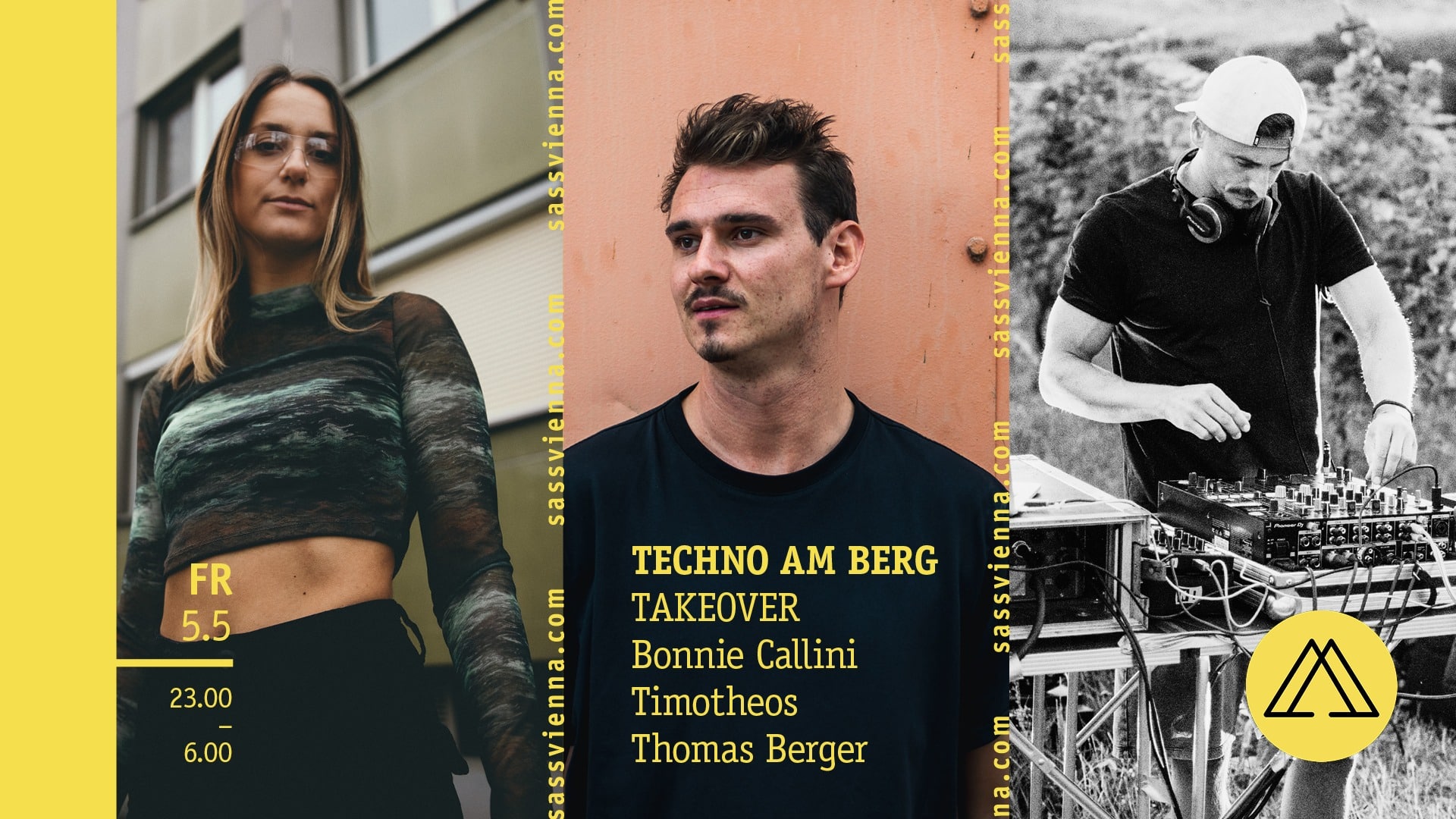 Events Wien: TAKEOVER w/ Techno am Berg