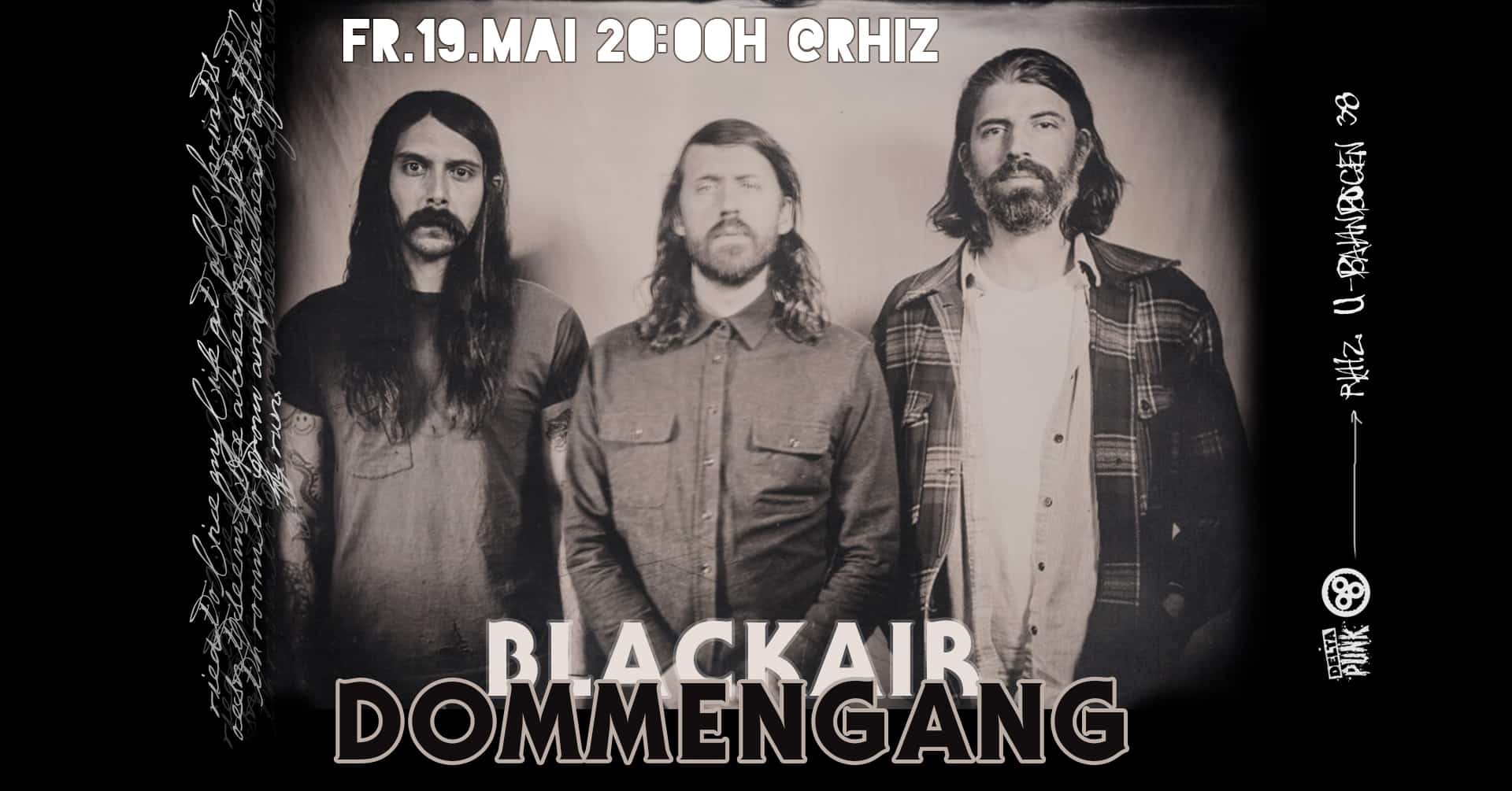 Events Wien: BLACK AIR (AT) // DOMMENGANG (US)