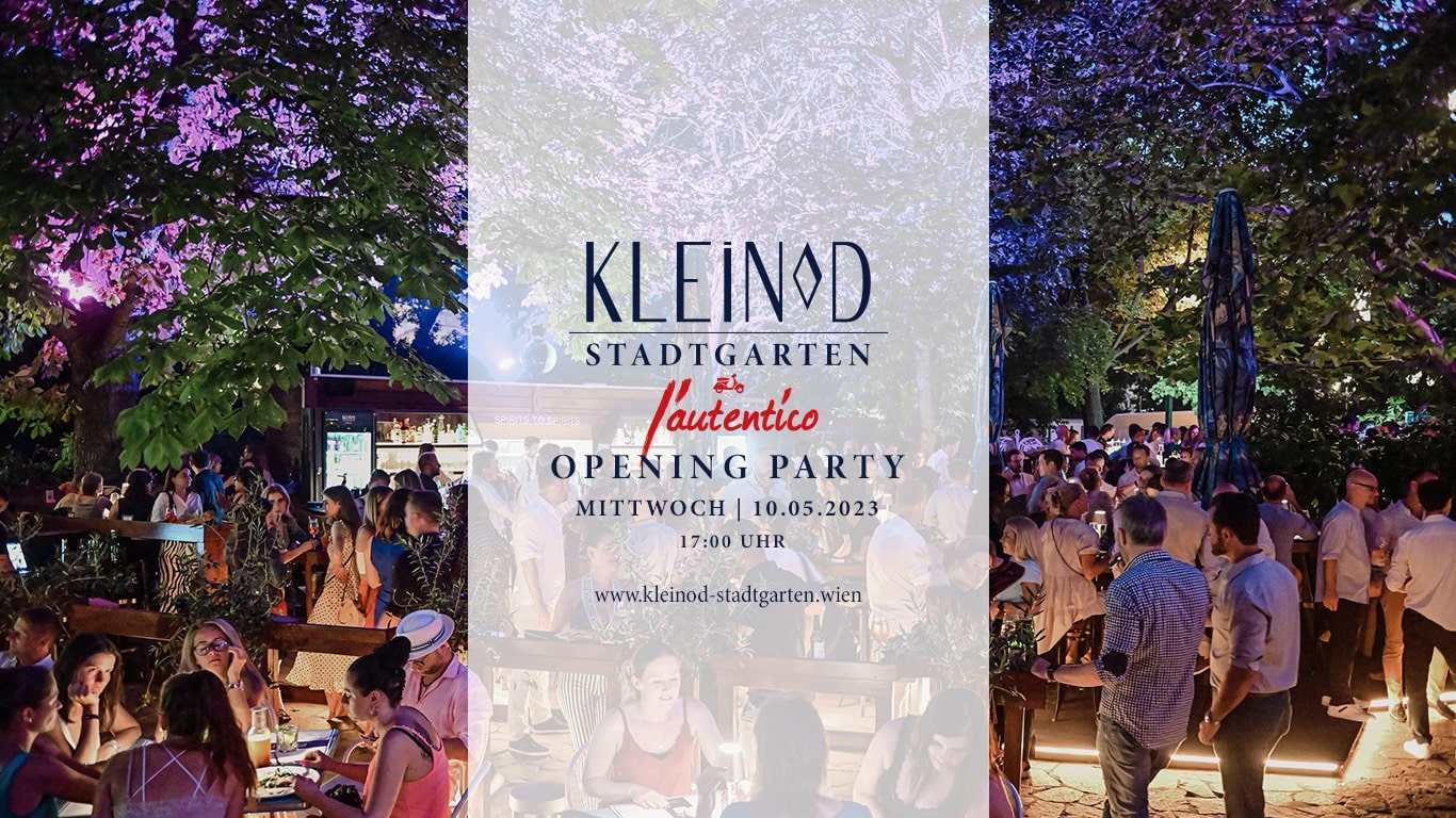 Events Wien: KLEINOD STADTGARTEN | OPENING PARTY 10.05.23 ab 17:00 Uhr