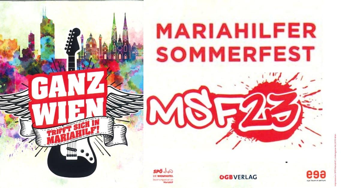 Events Wien: Mariahilfer Sommerfest 2023