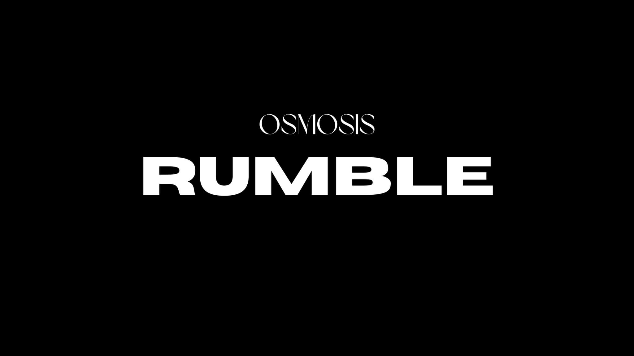 Events Wien: „Rumble“ by Osmosis Events