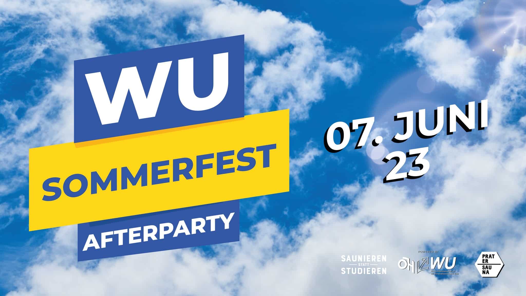 Events Wien: WU SOMMERFEST AFTERPARTY w/ TUBE & BERGER | PRATERSAUNA.TV