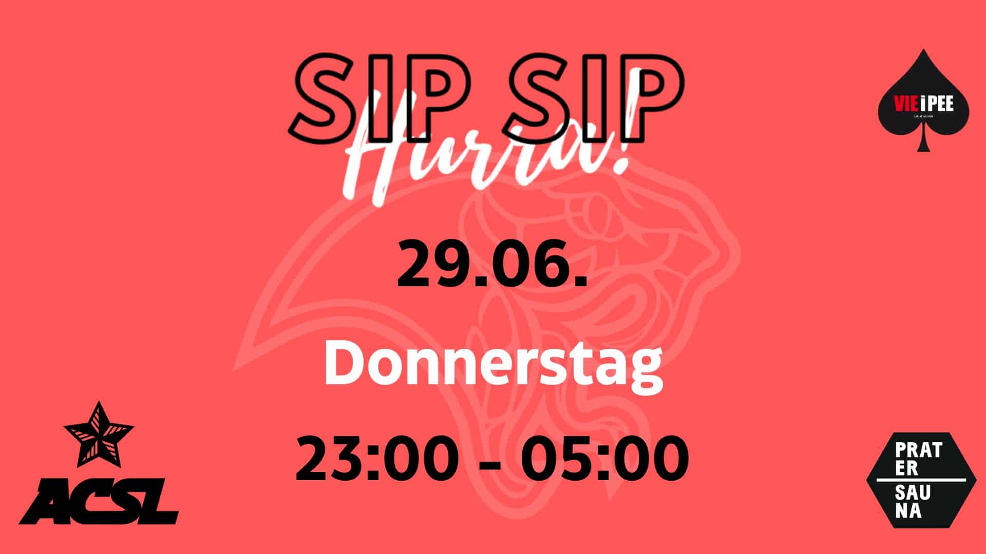 Events Wien: SIP SIP, Hurra!