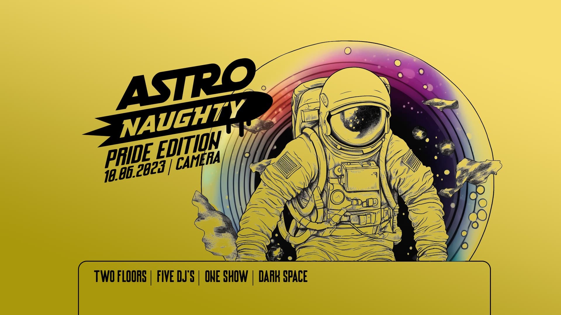 Events Wien: Astronaughty XLVI – Pride Edition