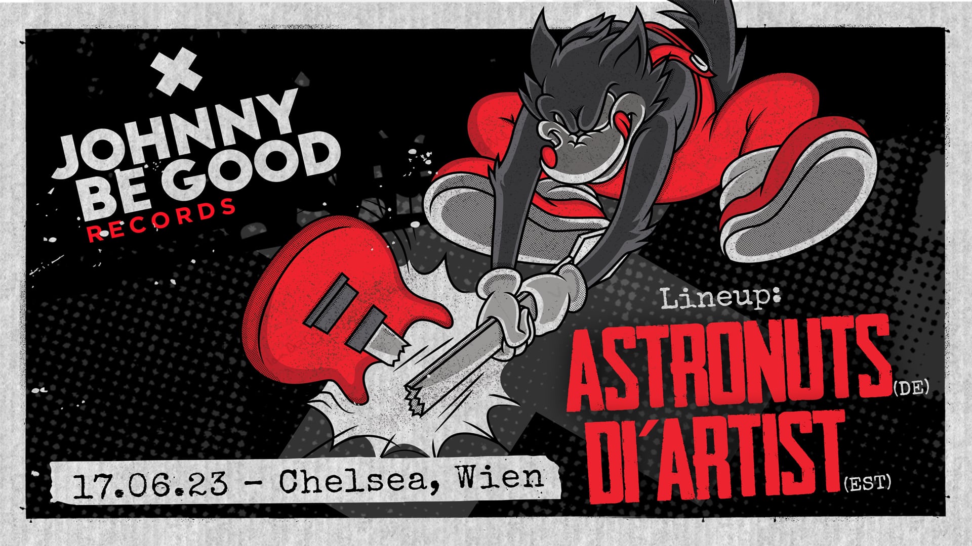 Events Wien: Johnny Be Good Records Night: Astronuts (DE) & Di’Artist (Est)