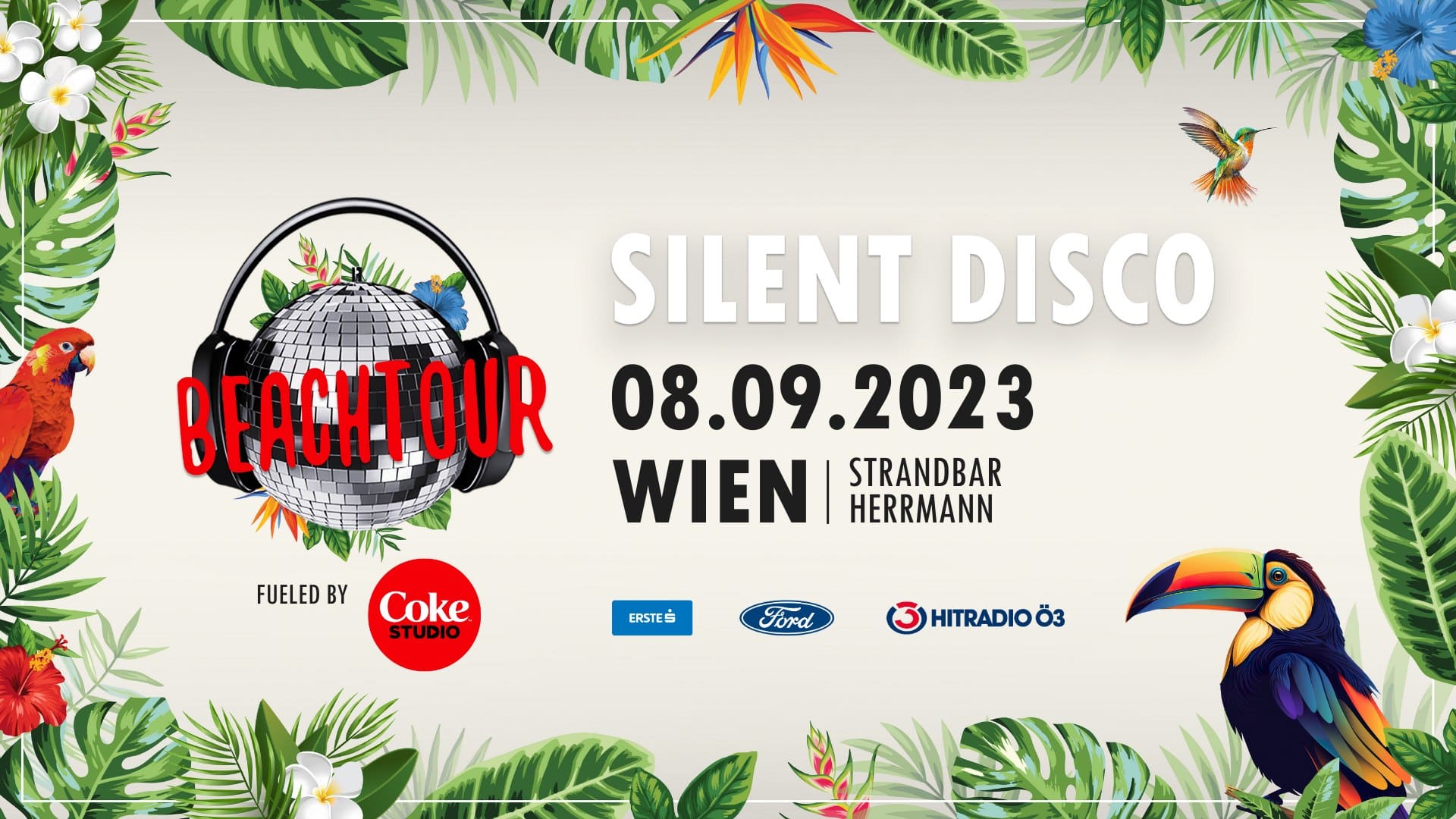 Events Wien: Silent Disco Beachtour | Wien