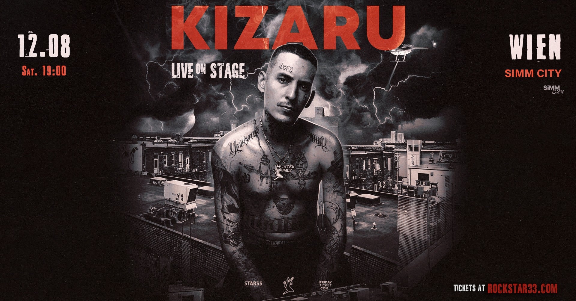 Events Wien: KIZARU. Live on stage.