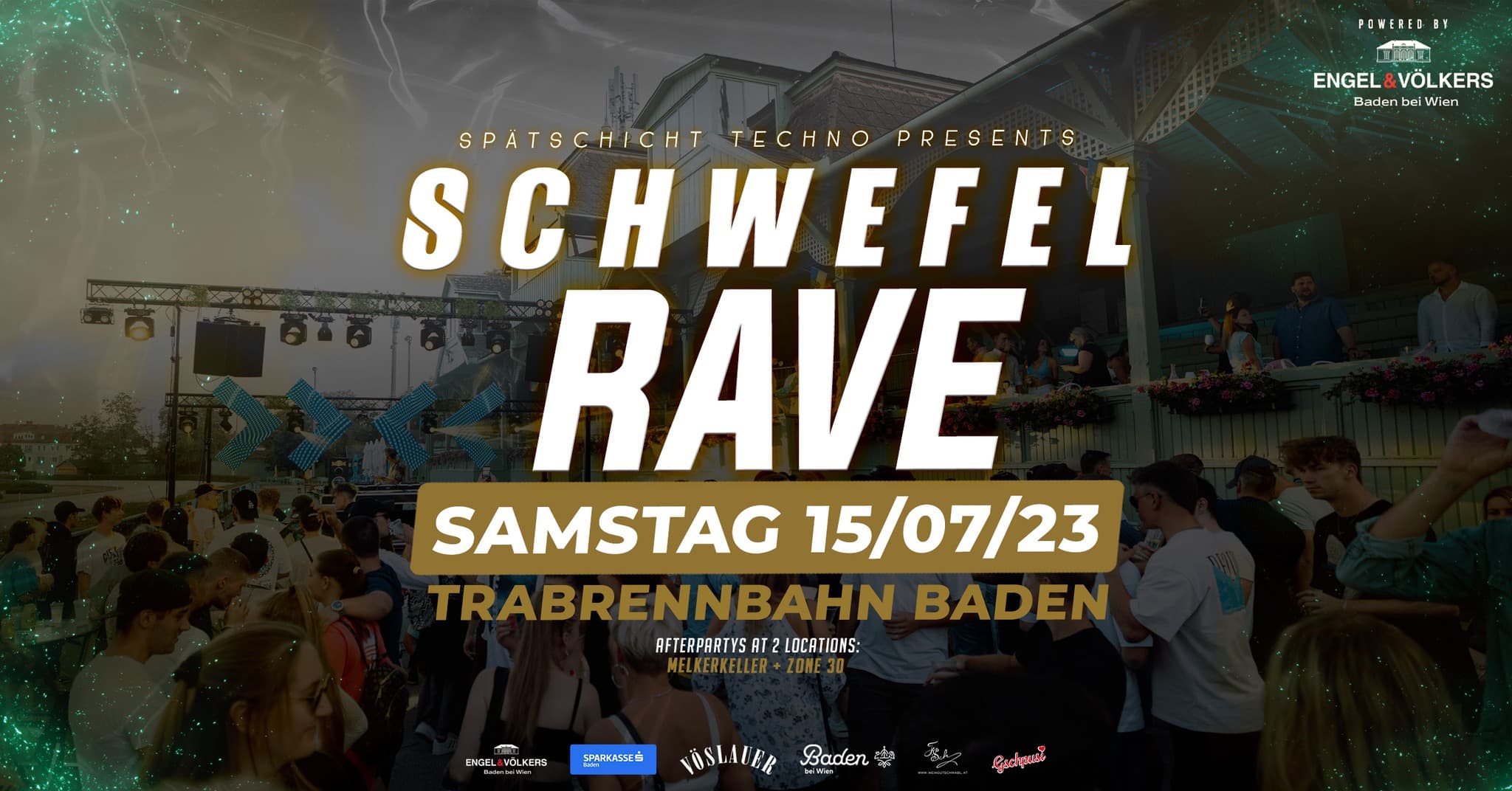 Events Wien: SCHWEFEL RAVE || Trabrennbahn Baden