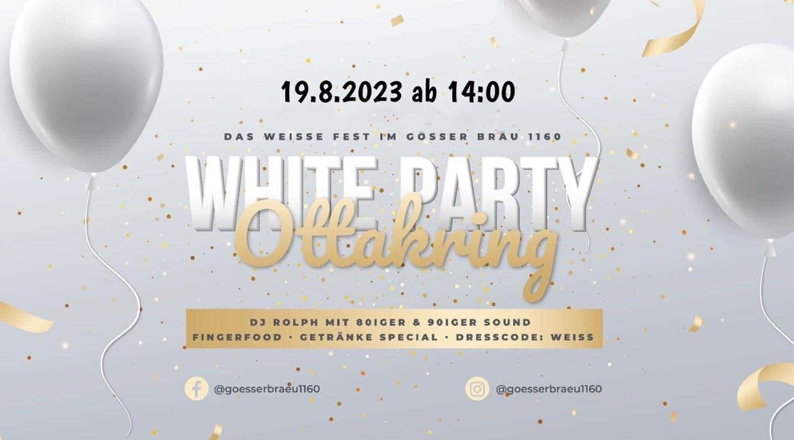 Events Wien: White Party Ottakring 2.0