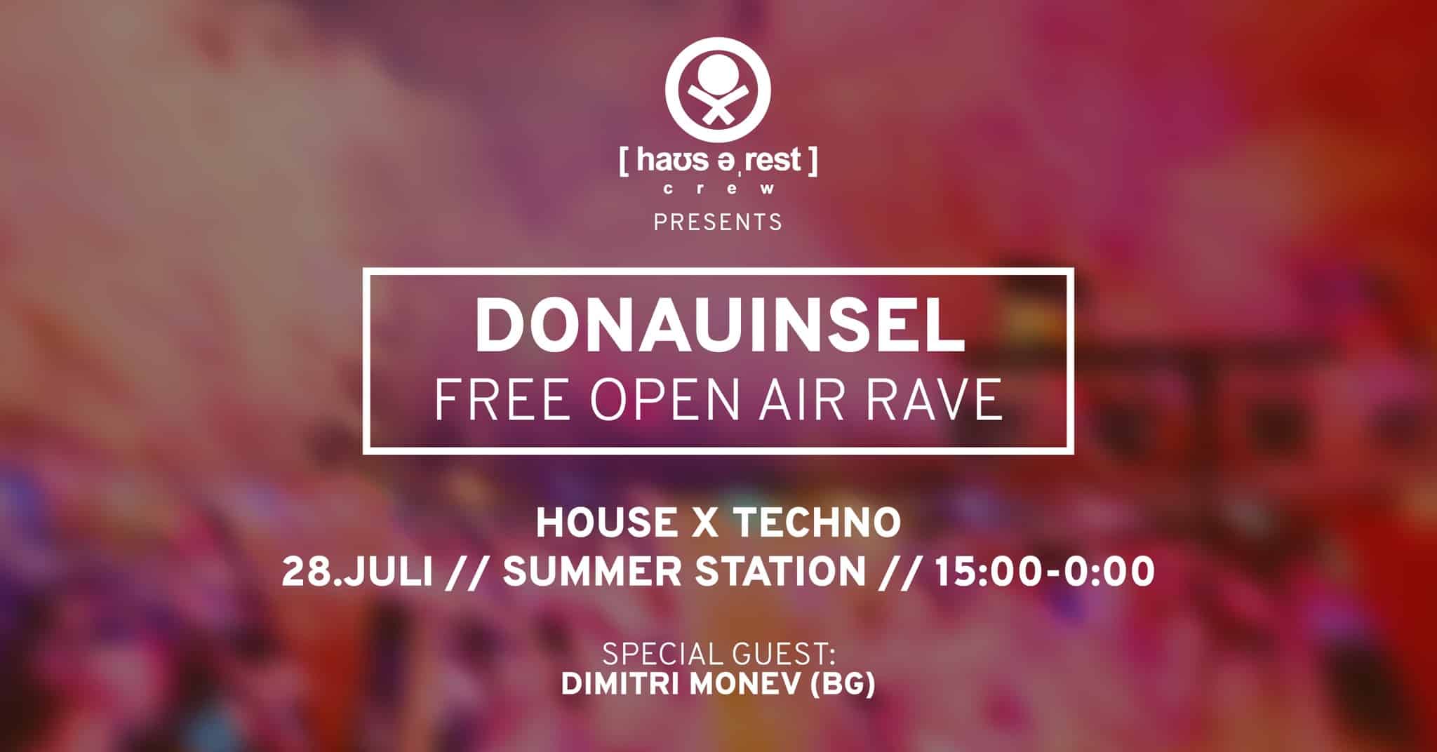 Events Wien: DONAUINSEL FREE OPEN AIR RAVE