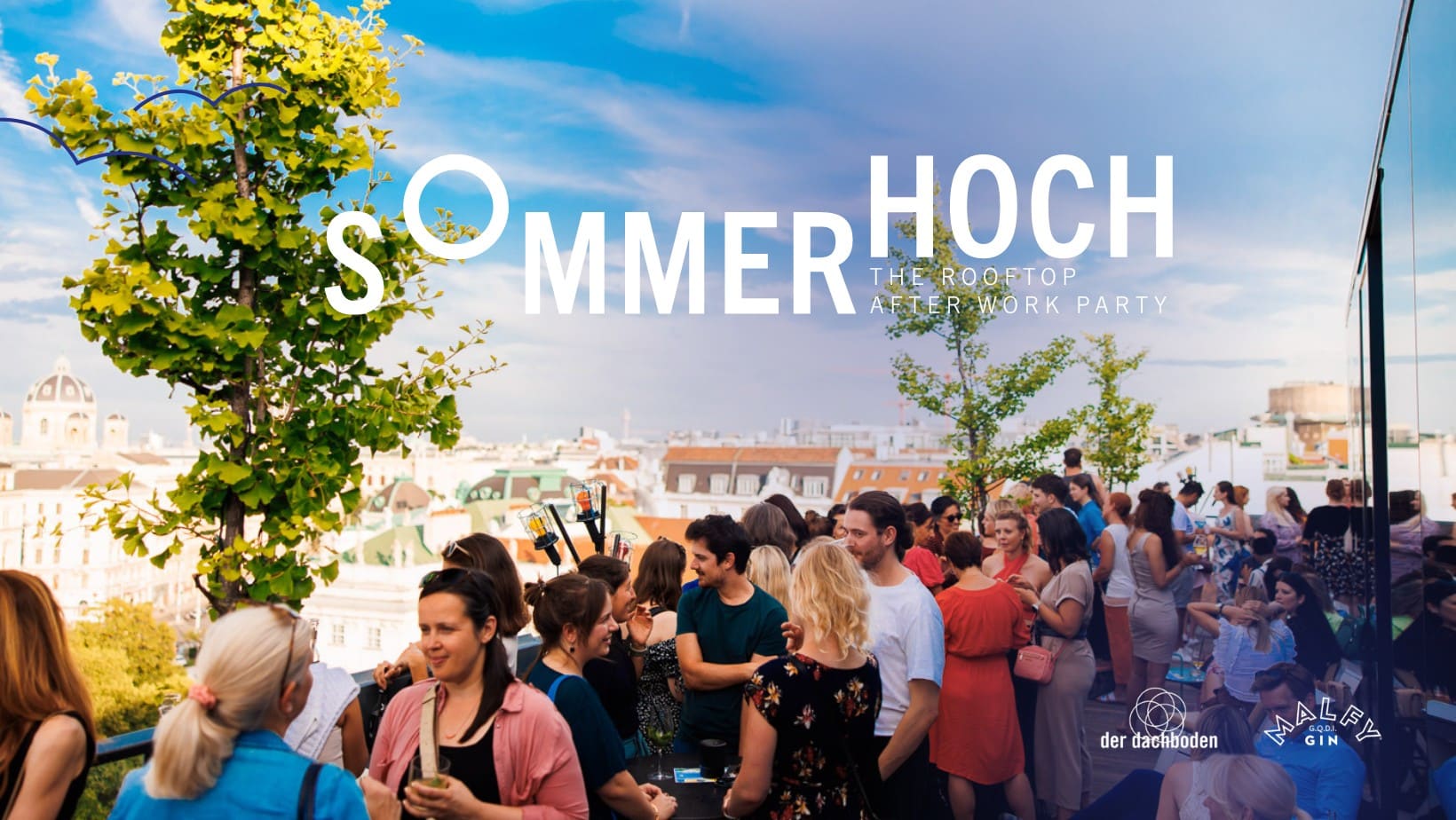 Events Wien: Sommerhoch – Rooftop After Work Party | DI. 1. August 2023