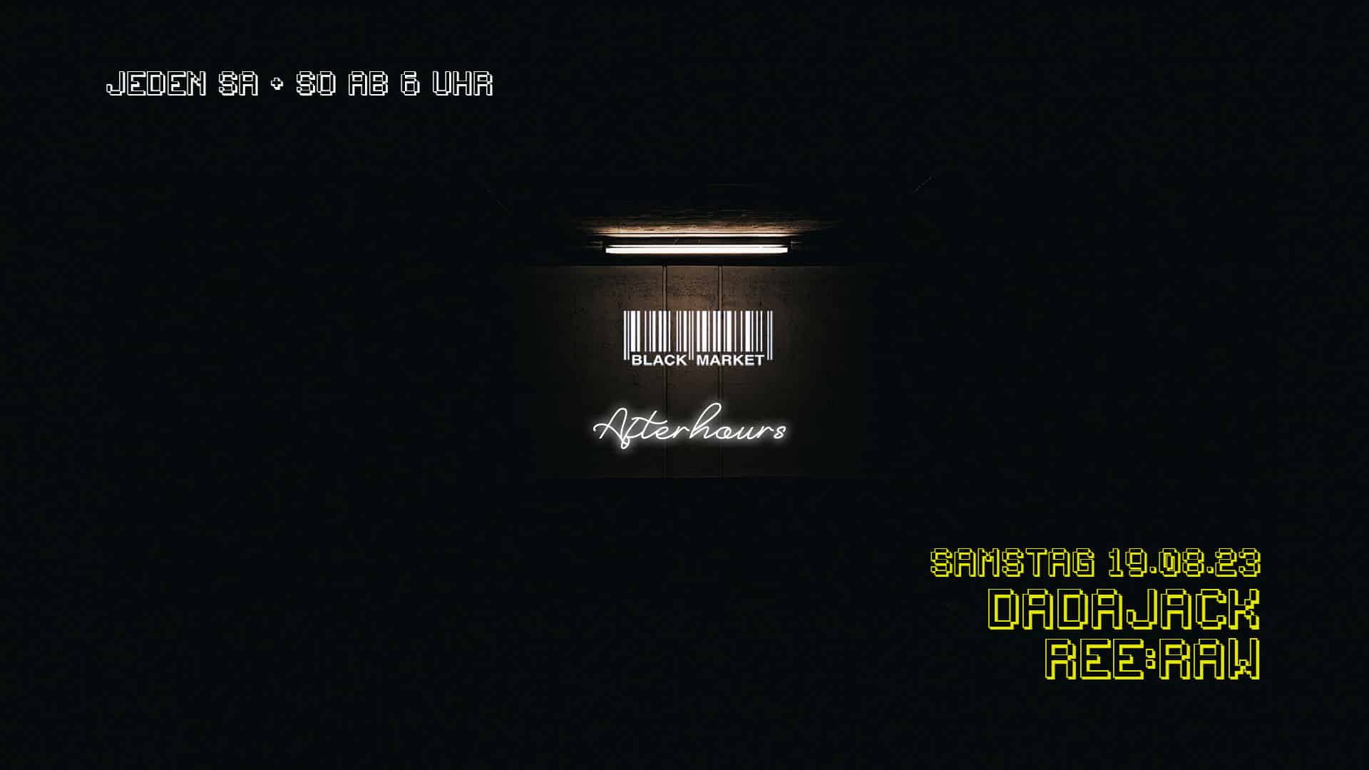 Events Wien: AFTERHOUR mit DADAJACK & REE:RAW
