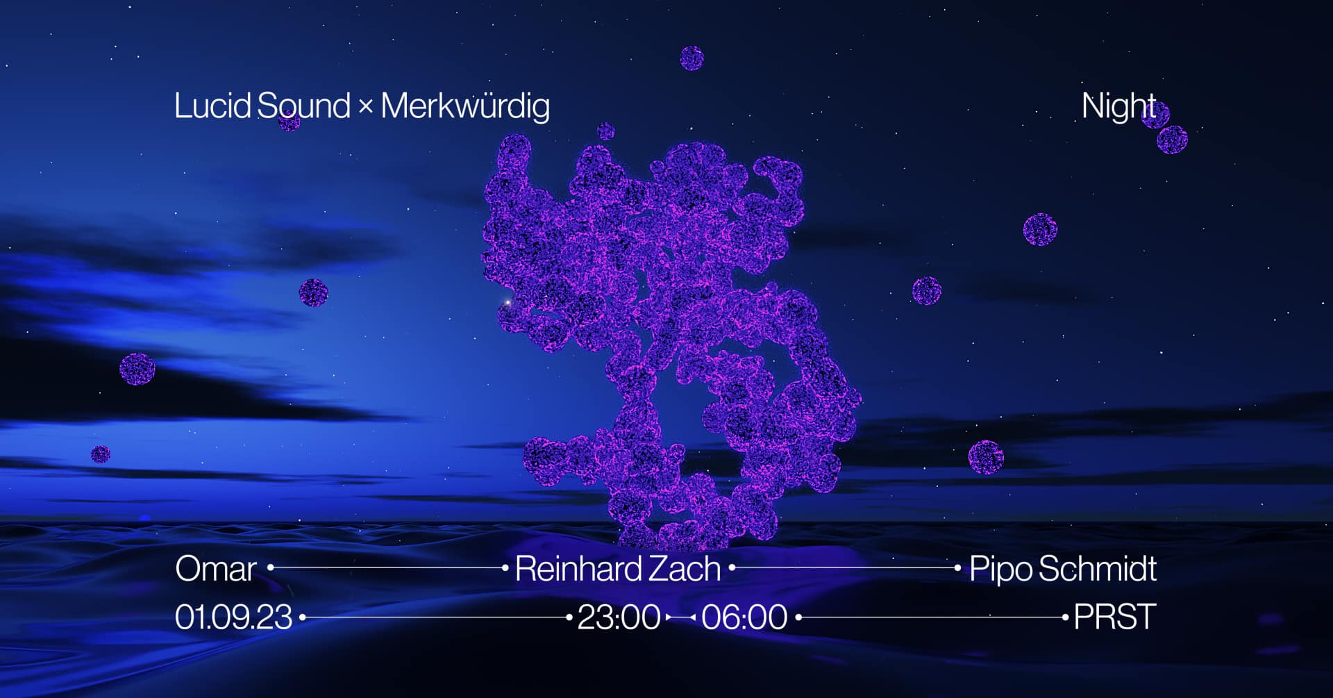 Events Wien: Lucid Sound x Merkwürdig w/ Omar | NIGHT