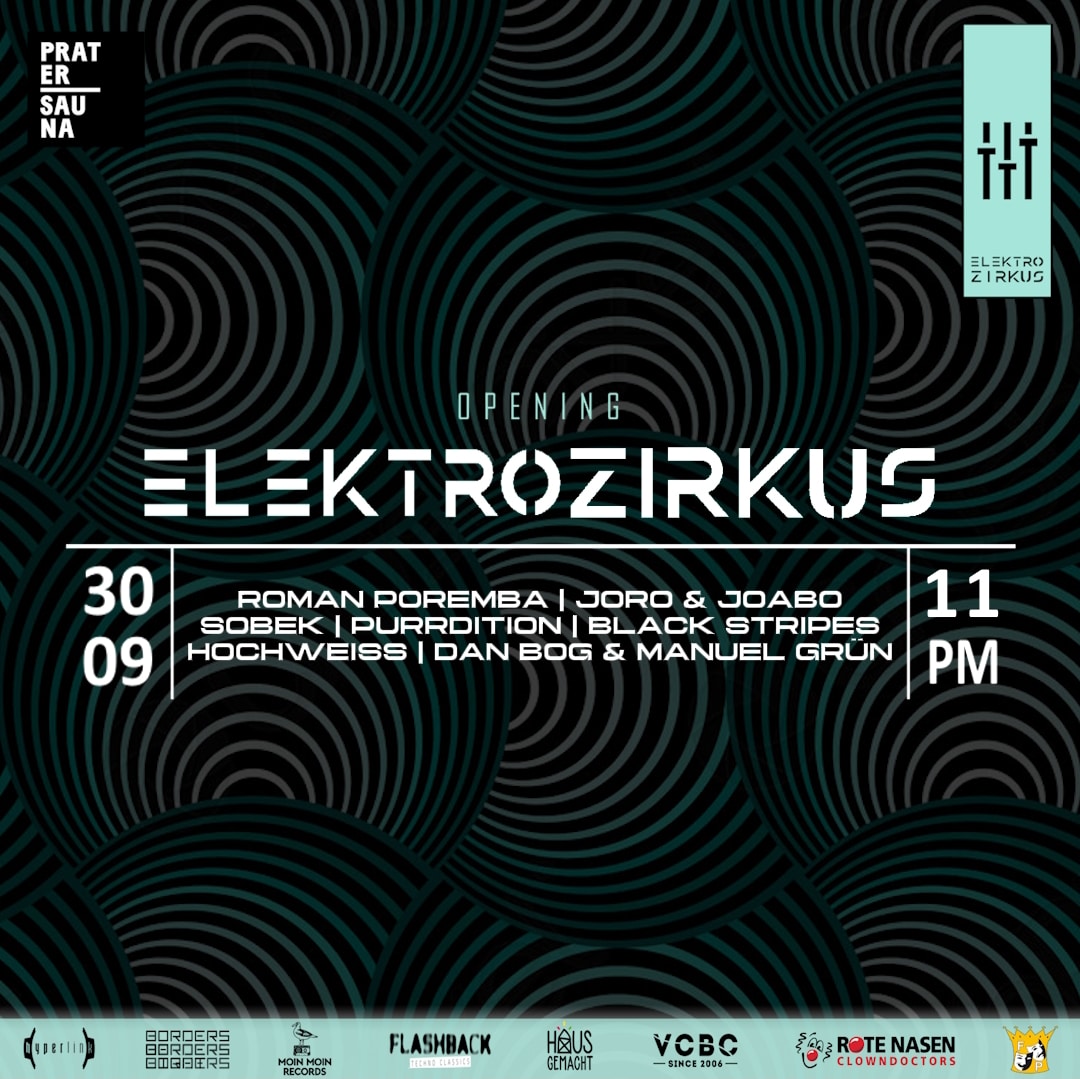 Events Wien: Elektrozirkus x Pratersauna