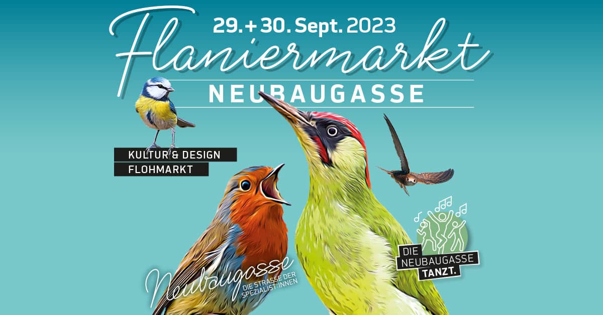 Events Wien: Flaniermarkt inkl. Flohmarkt in der Neubaugasse
