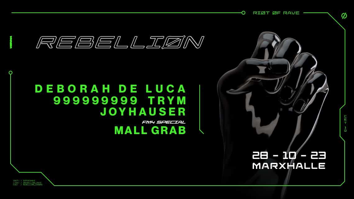 Events Wien: REBELLIØN – riot of rave